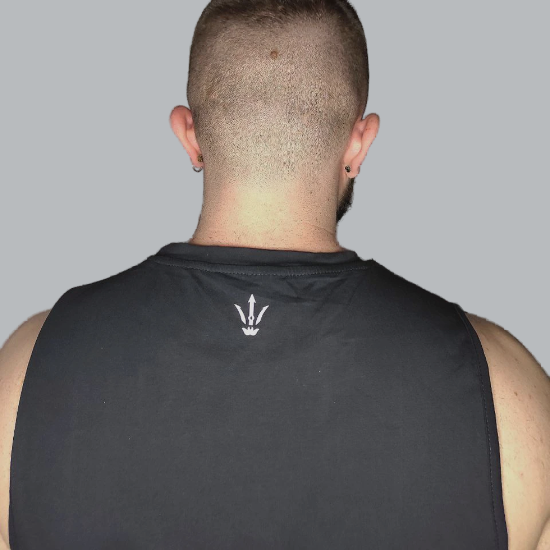 Caffeine And Violence Tank Top Black