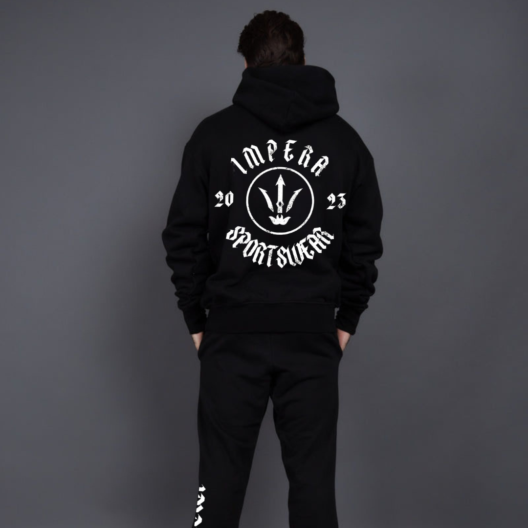 Back Printed Heavy Hoodie (9 Colors)